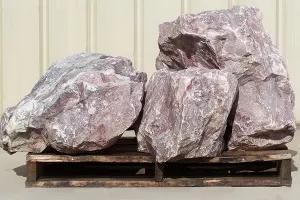 Pink White Boulders