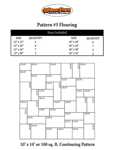 Bluestone Flooring Pattern Version 5