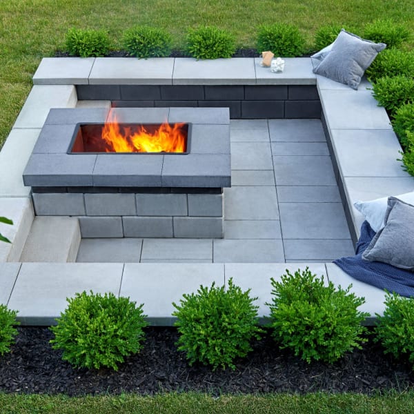 Techo-Bloc Fire Pit