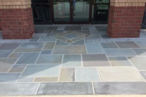 Bluestone Entryway