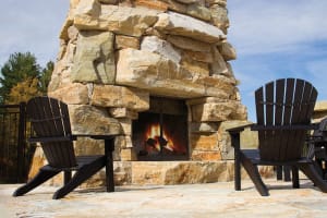 Champlain Outdoor Fireplace