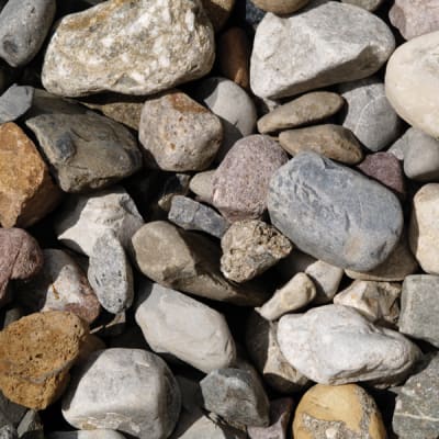 River Gravel, River Stone, Lava Rock, Pea Gravel, Xeriscaping Stone, Decorative Ground Cover Stone, River Jacks