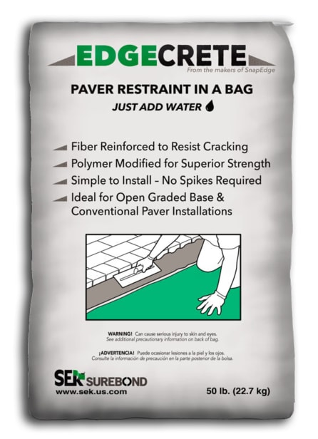 Edgecrete Paver Restraint in a bag