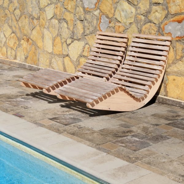 Silver Travertine Tumbled