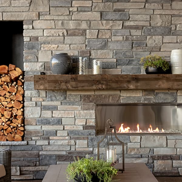 Cultured Stone Veneer Fireplace®