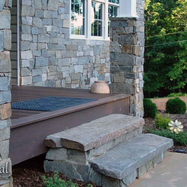 Uniform Ledge Random Ashlar Coyote Gray