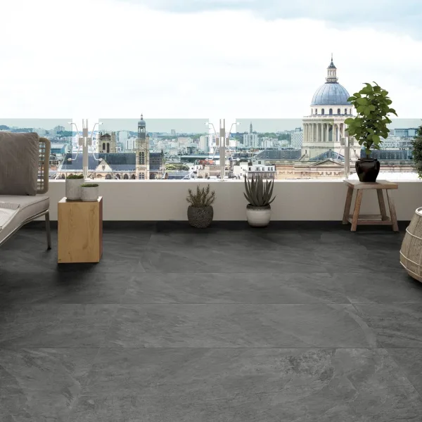 MSI Porcelain Pavers Legions Midnight Montage Porcelain Patio