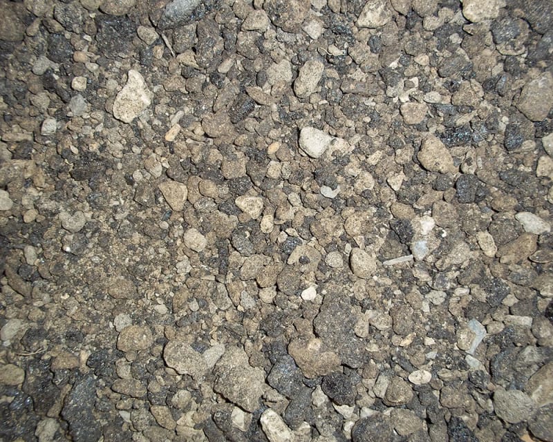 Recycled Materials consist of concrete, asphalt, stone and brick. Recycled Asphalt