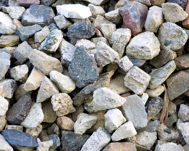 Recycled Materials consist of concrete, asphalt, stone and brick. Recycled Materials