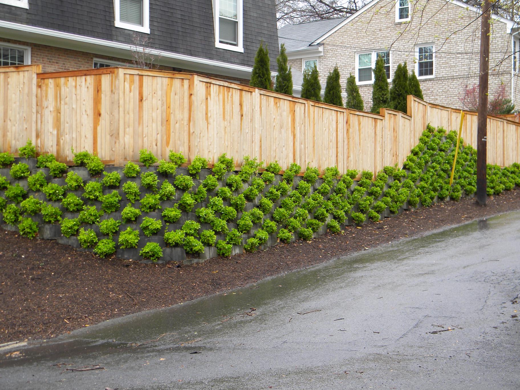 Retaining Wall Projects Natural Stone Walls Interlocking Retaining