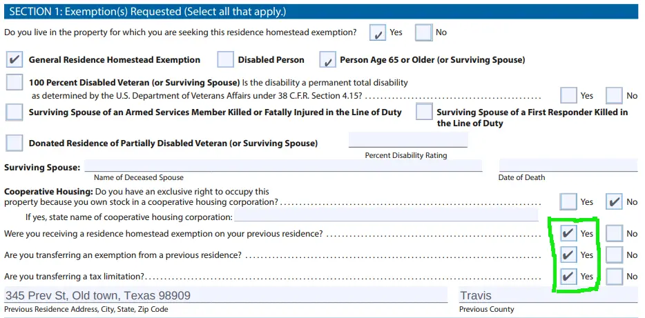 How To Fill Out Texas Homestead Exemption Form 50 114 The Complete Guide Square Deal Blog 0612