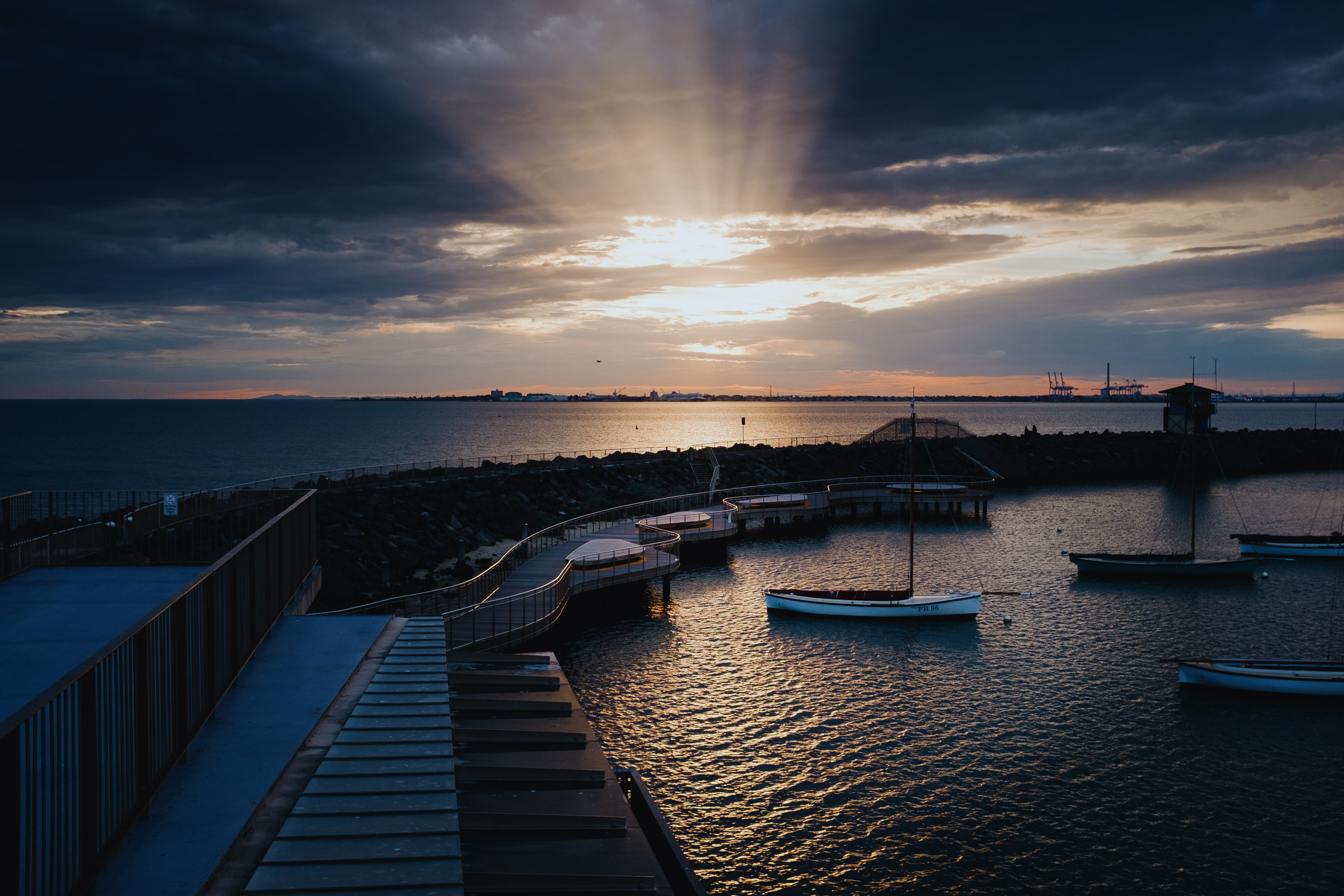 St. Kilda Sunset.