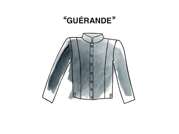 Cardigan "le guérande"