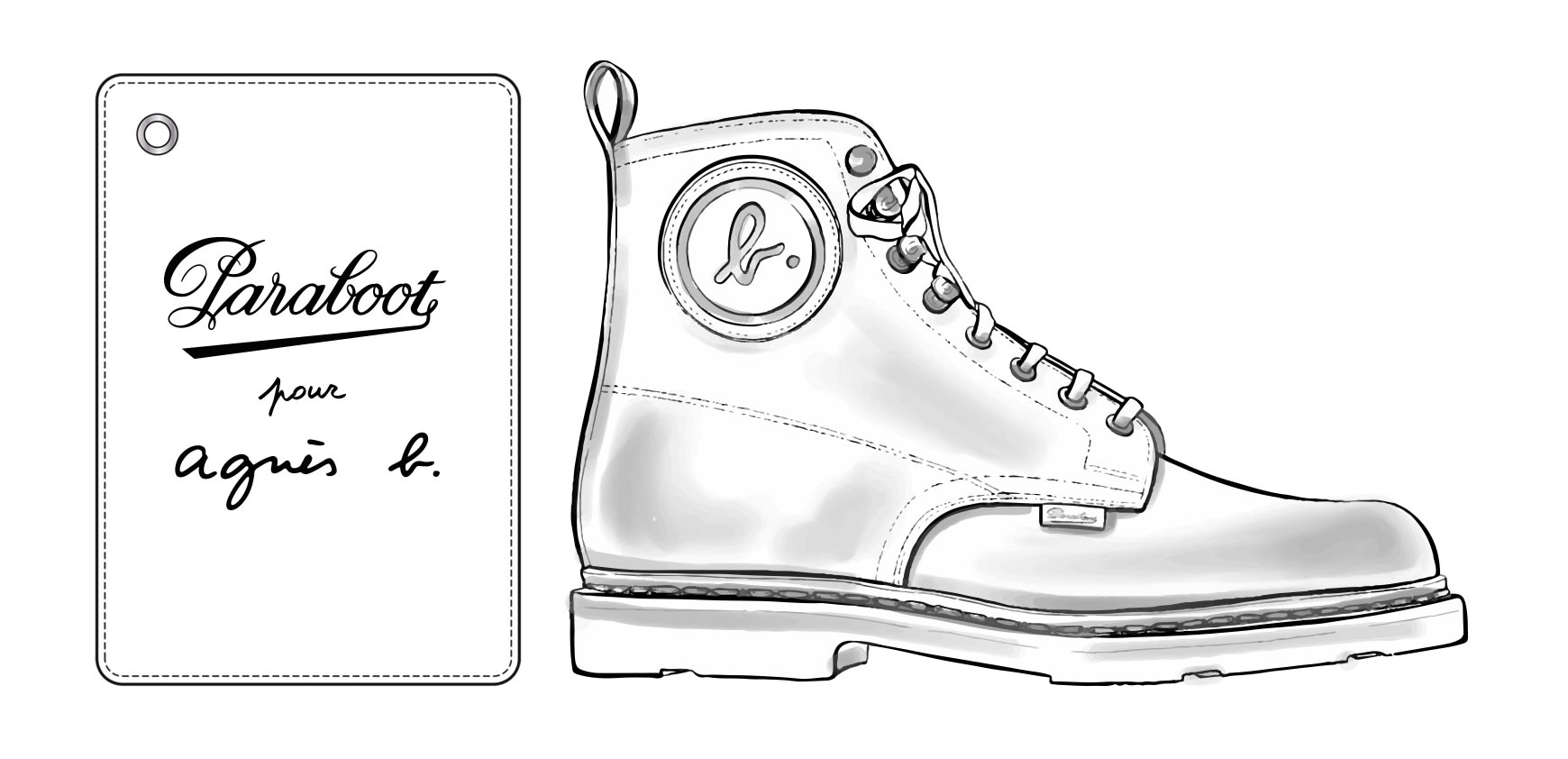 Paraboot for agnès b.