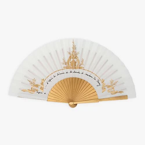 agnes b fan versailles white