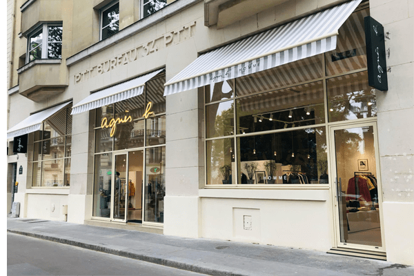 opening of a shop located 1 bis rue de Chaillot, Paris