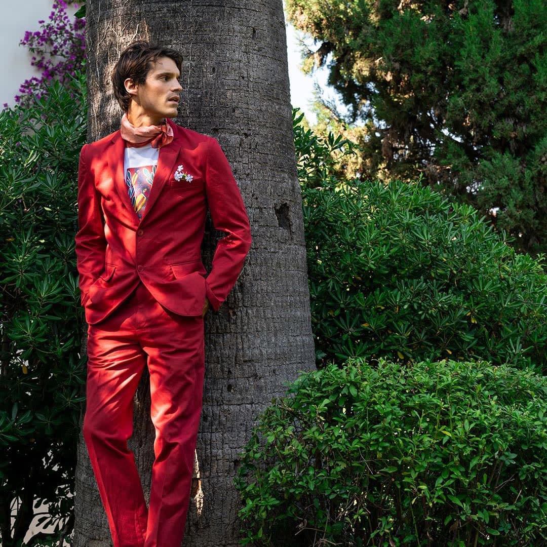 the red suit men summer 24