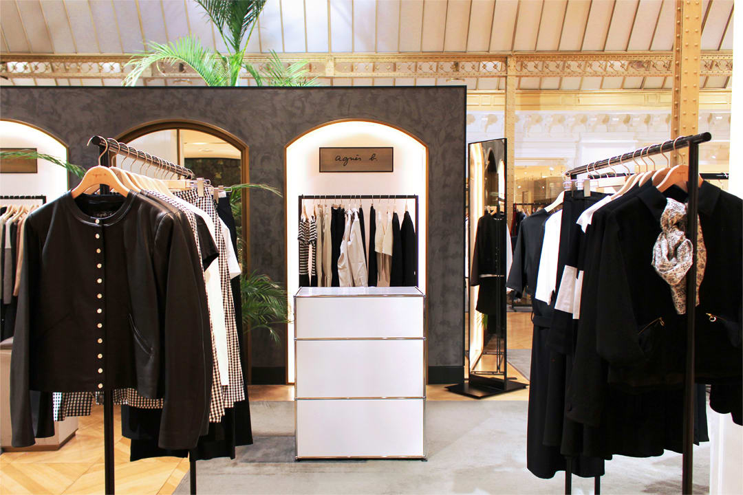 agnès b. s'installe au bon marché