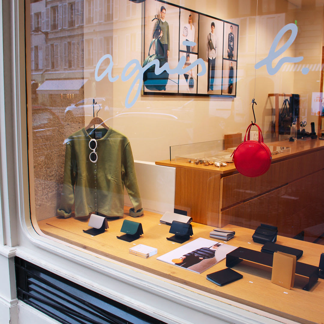 devanture de la boutique de Passy