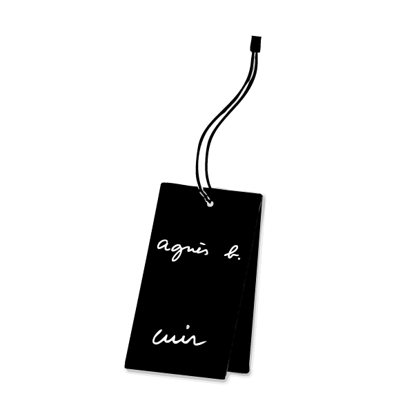 leather label
