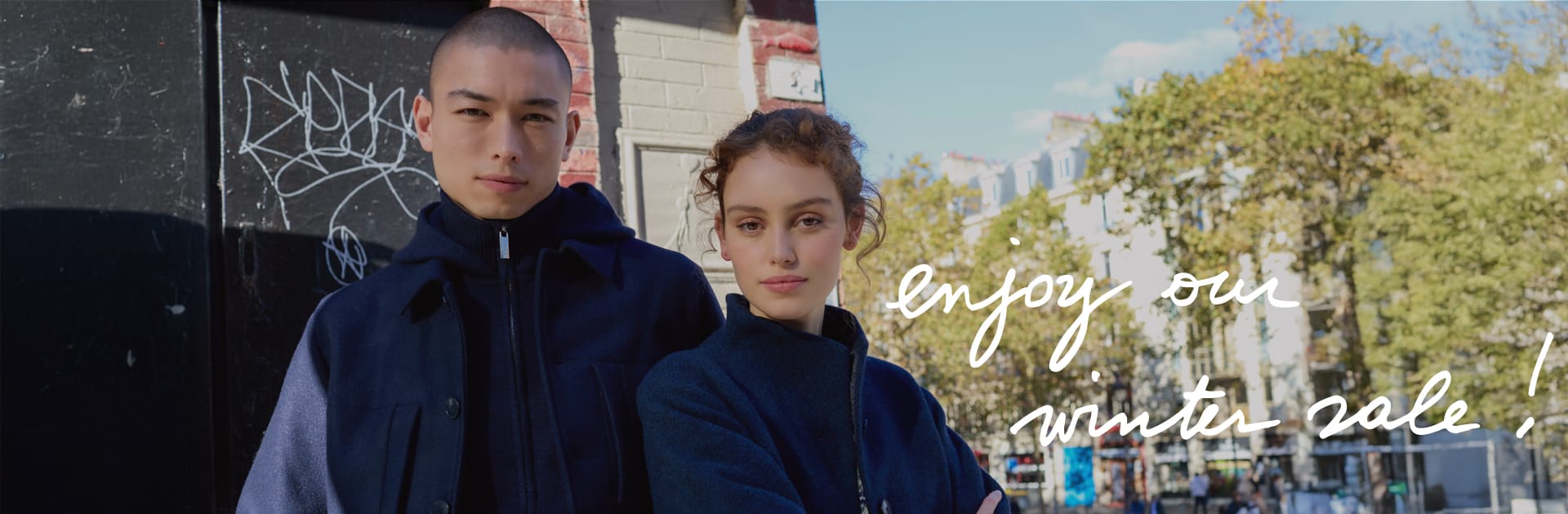 enjoy our agnès b. winter sale