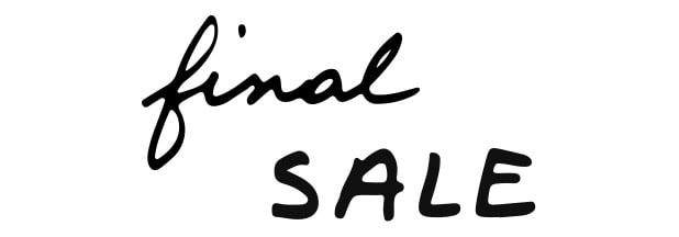 Final sale