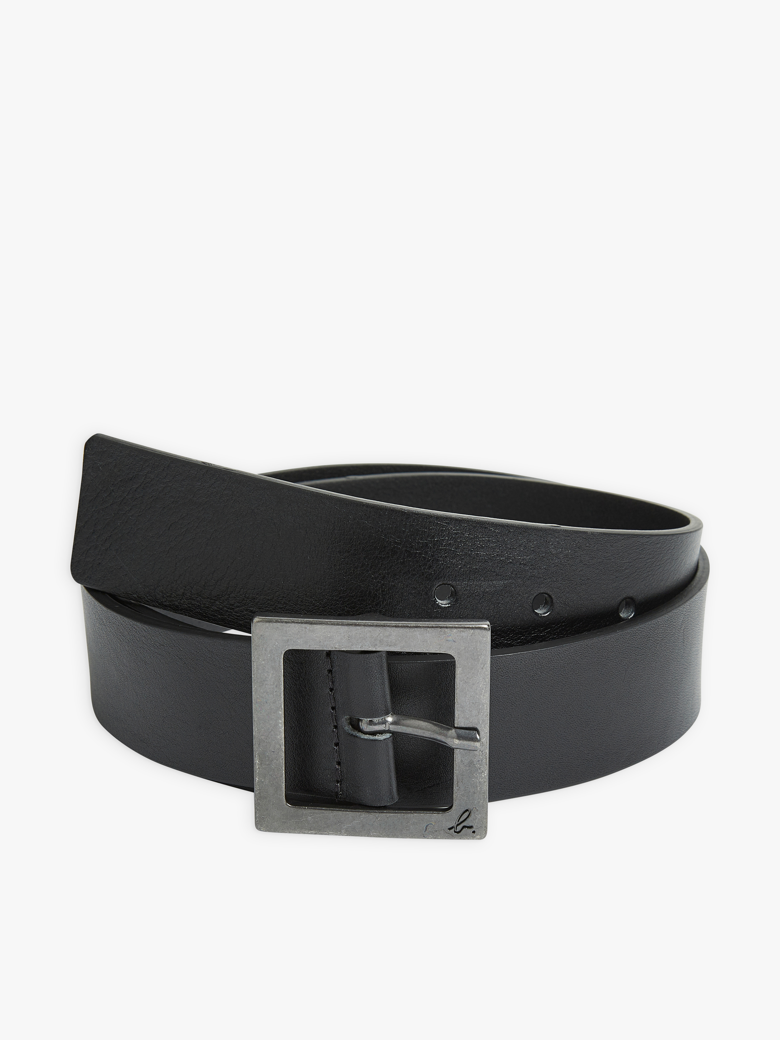 ceinture Scott en cuir noire