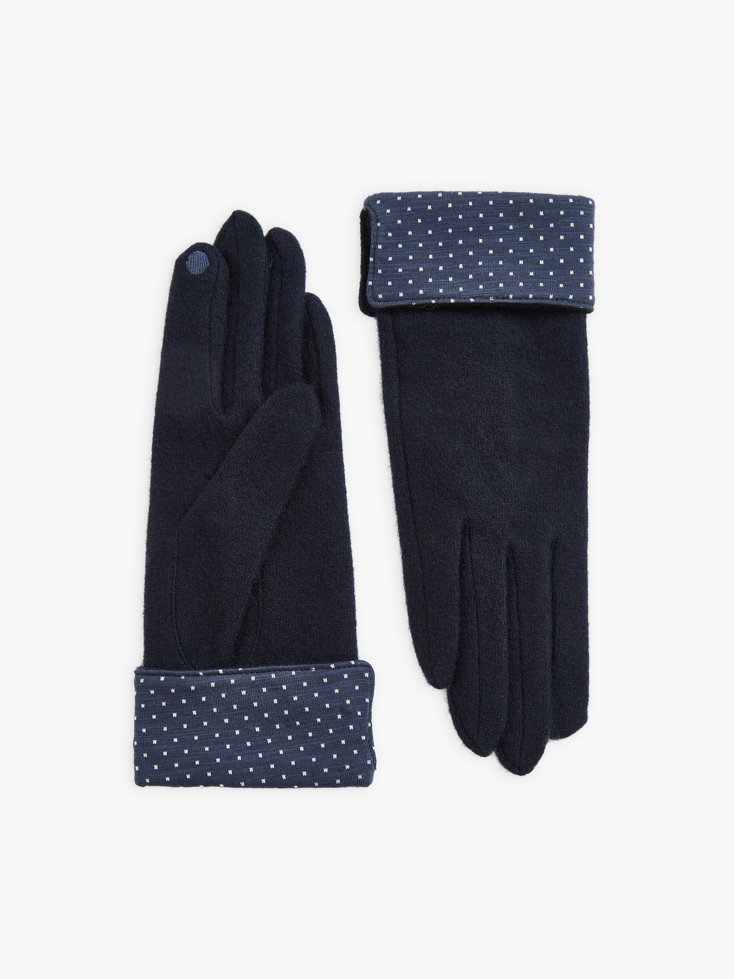 blue wool Alice gloves image number 0