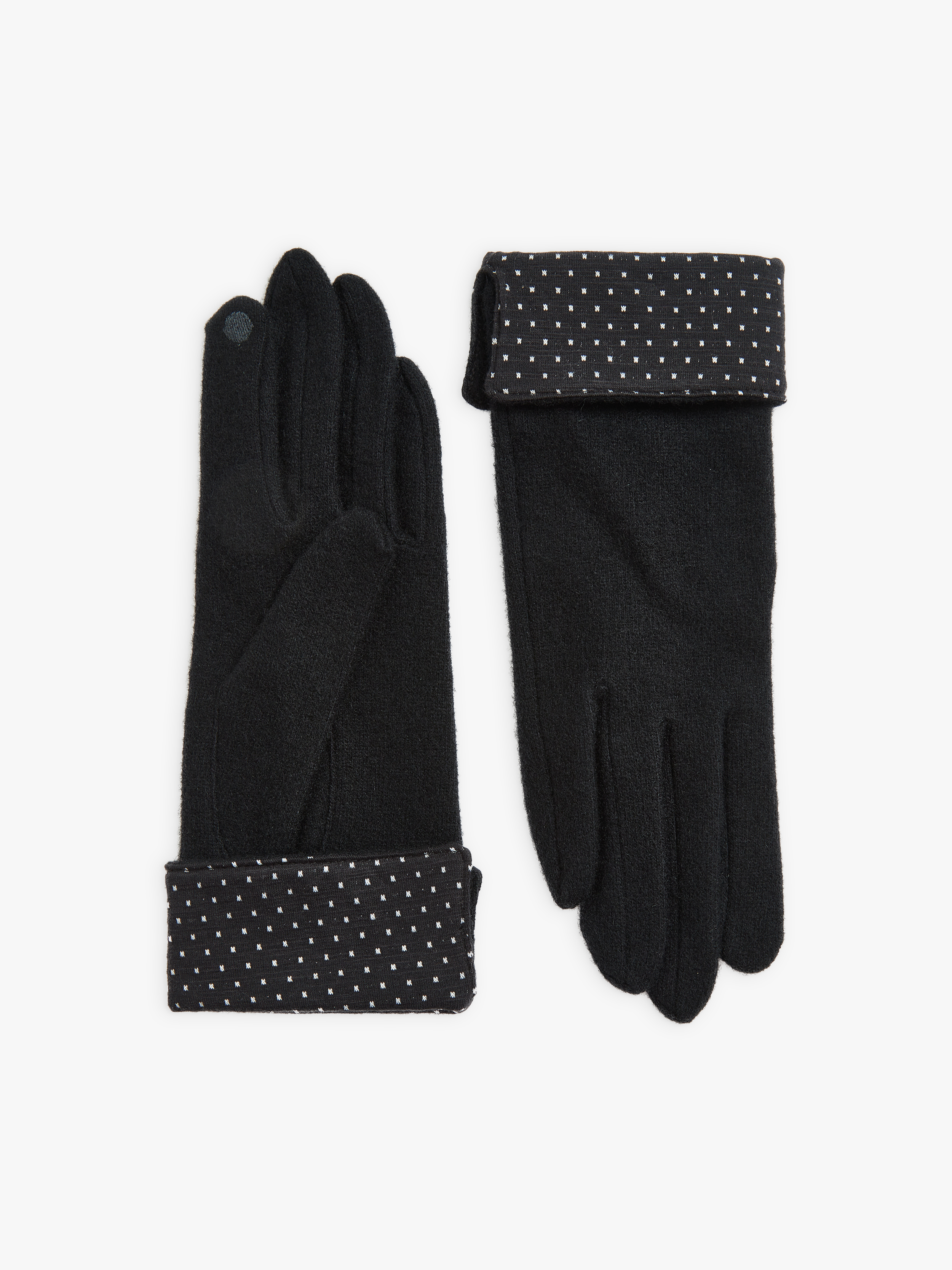 black wool Alice gloves