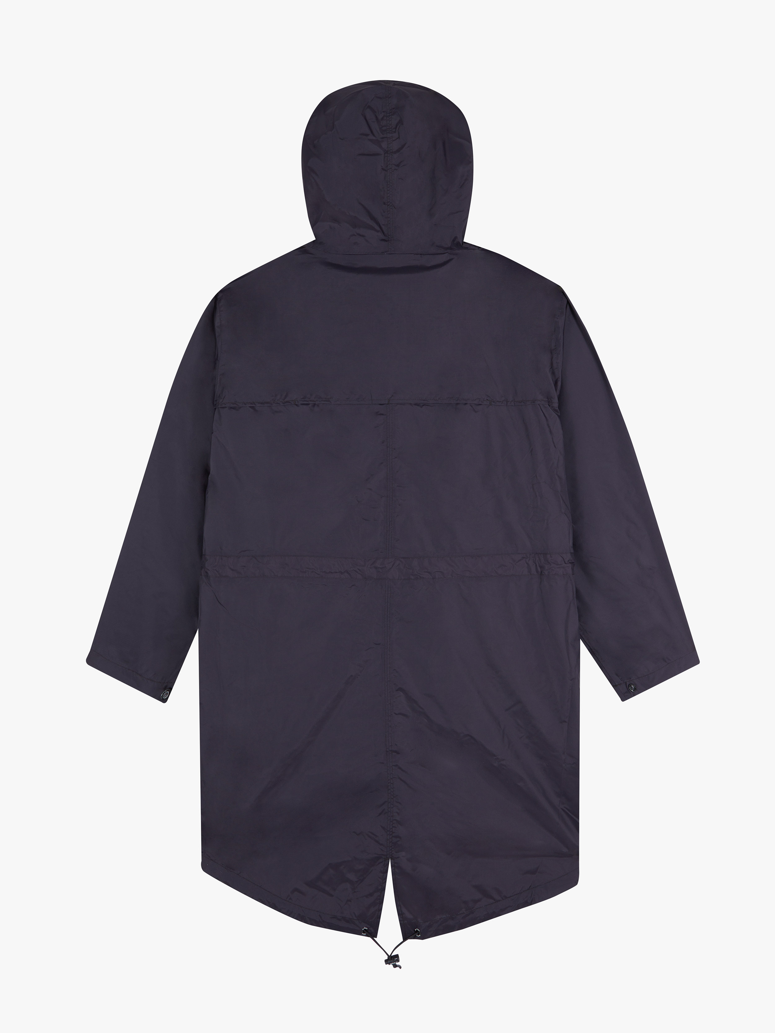 black long unisex parka Elys&eacute;e agn&egrave;s b. x K-way