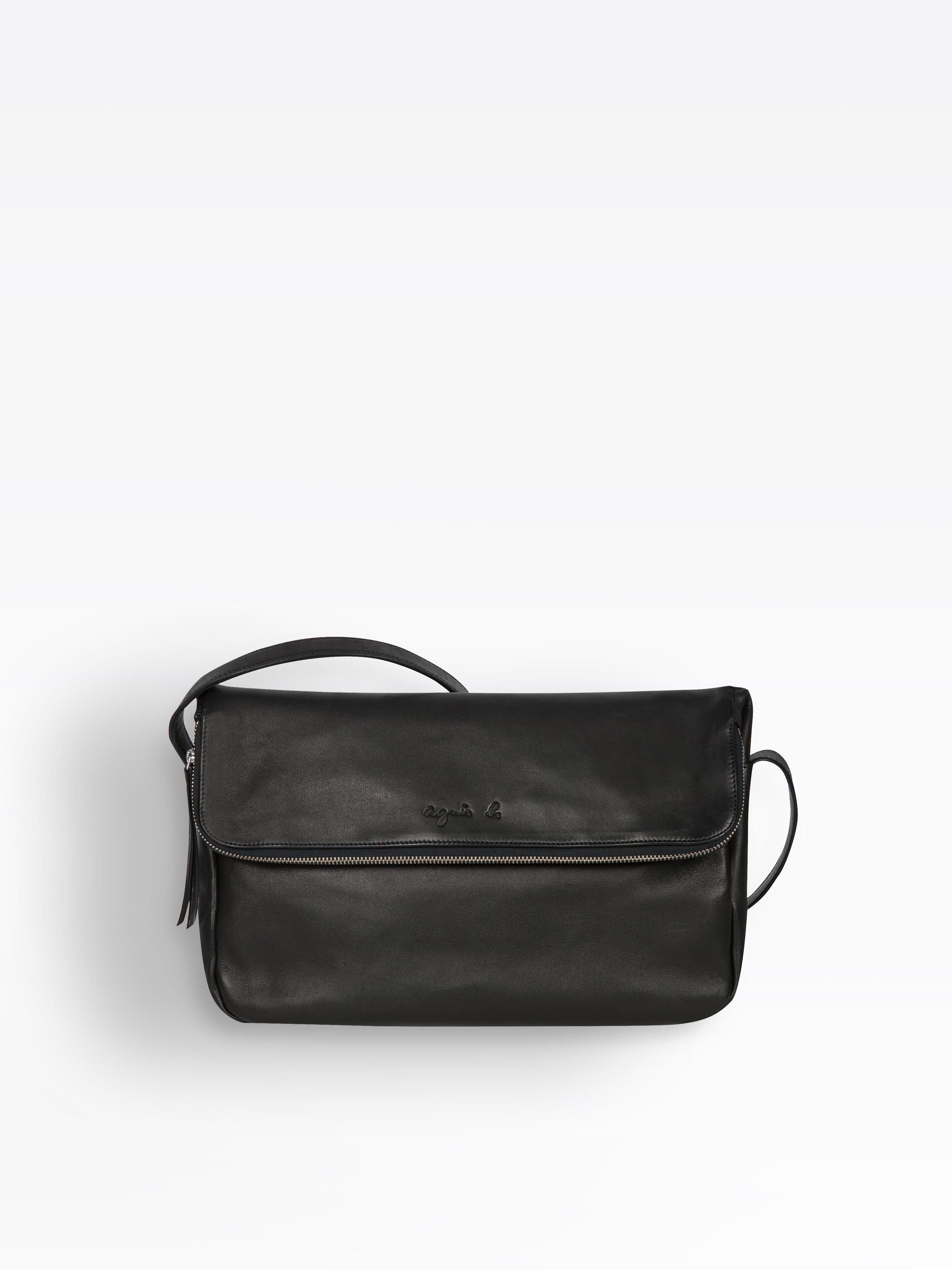 black leather Amelia bag