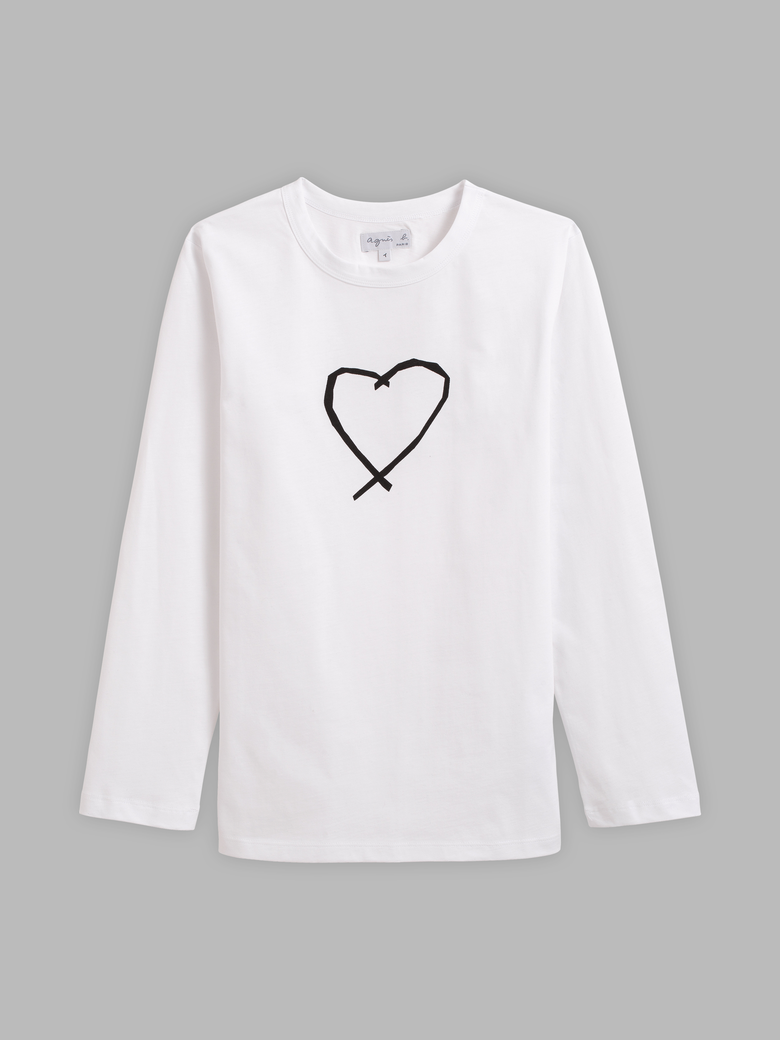 t-shirt Cool blanc coeur Sarajevo