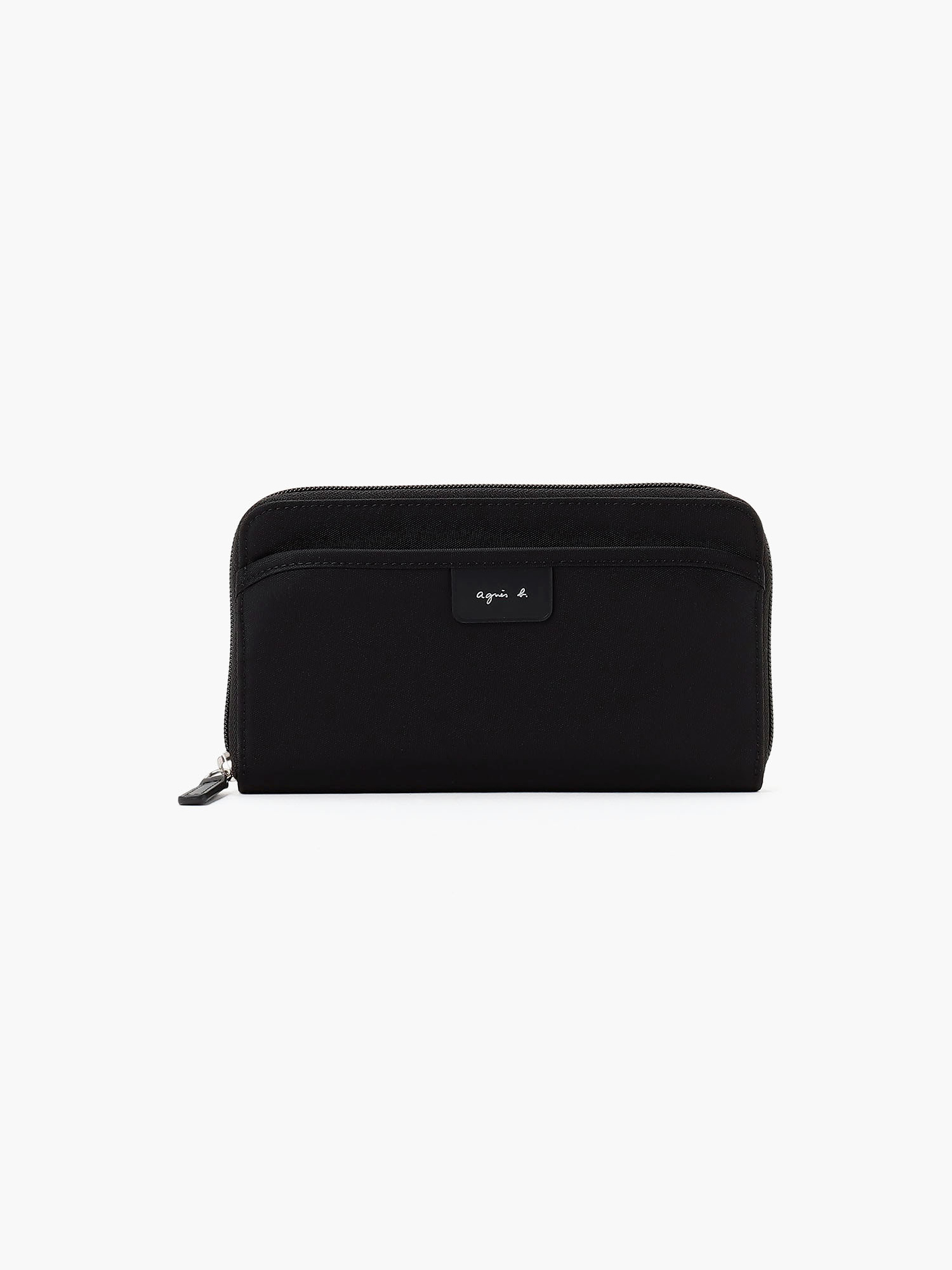 black utilitarian nylon pouch