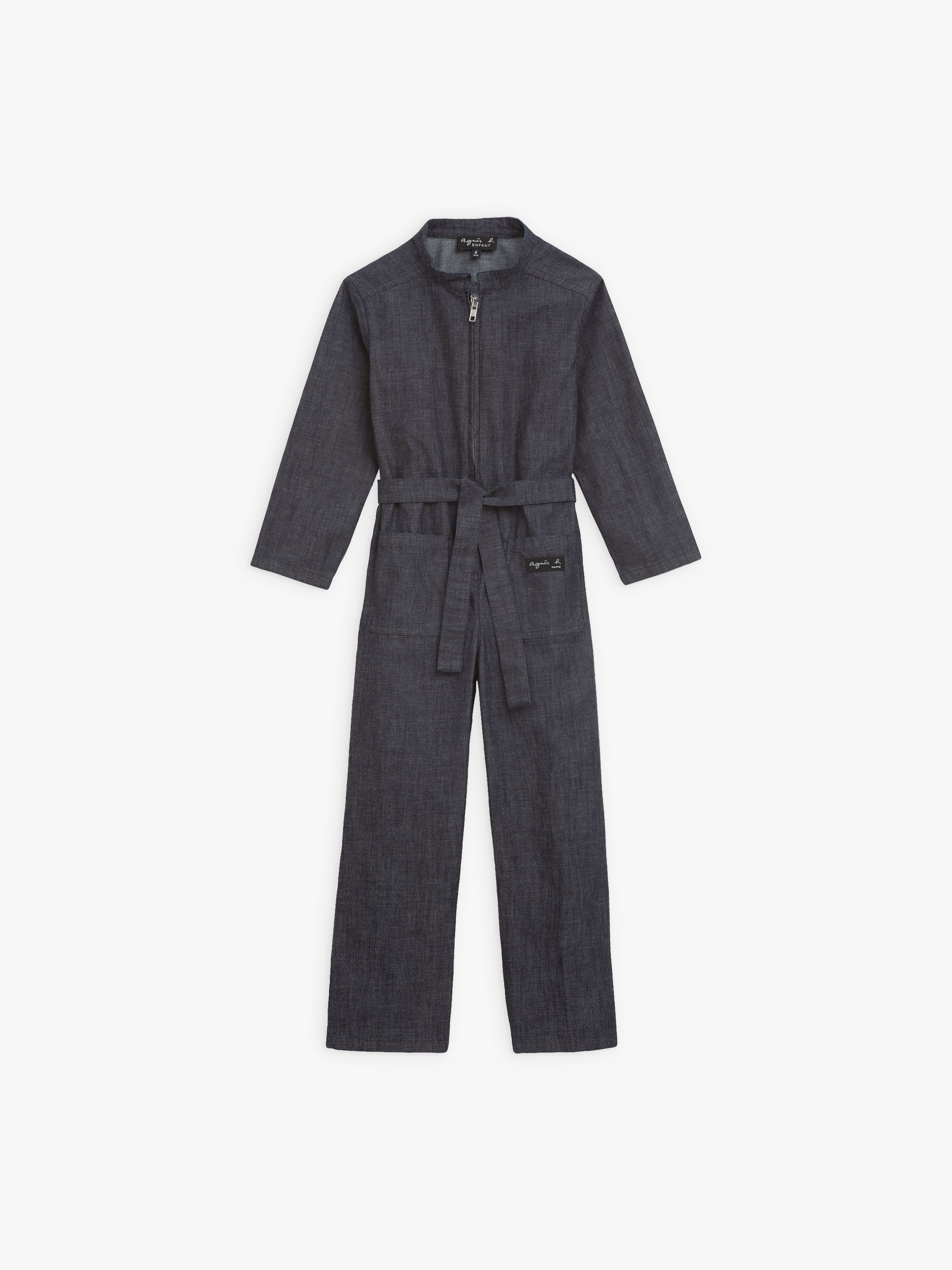 combinaison en 100% coton denim bleu