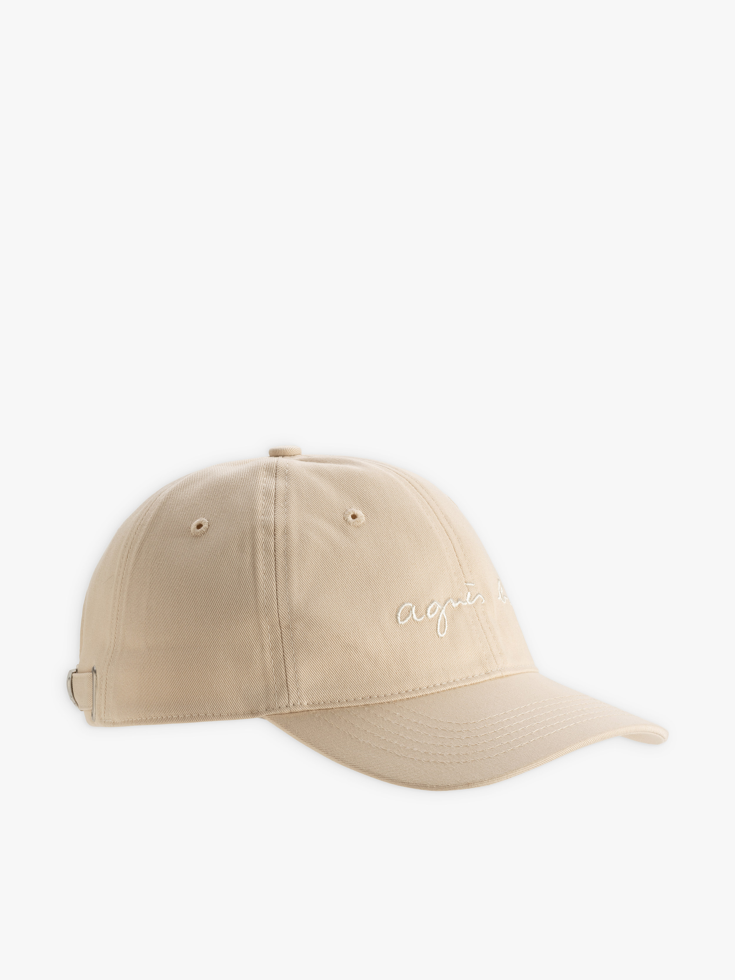 casquette Agn&egrave;s beige clair
