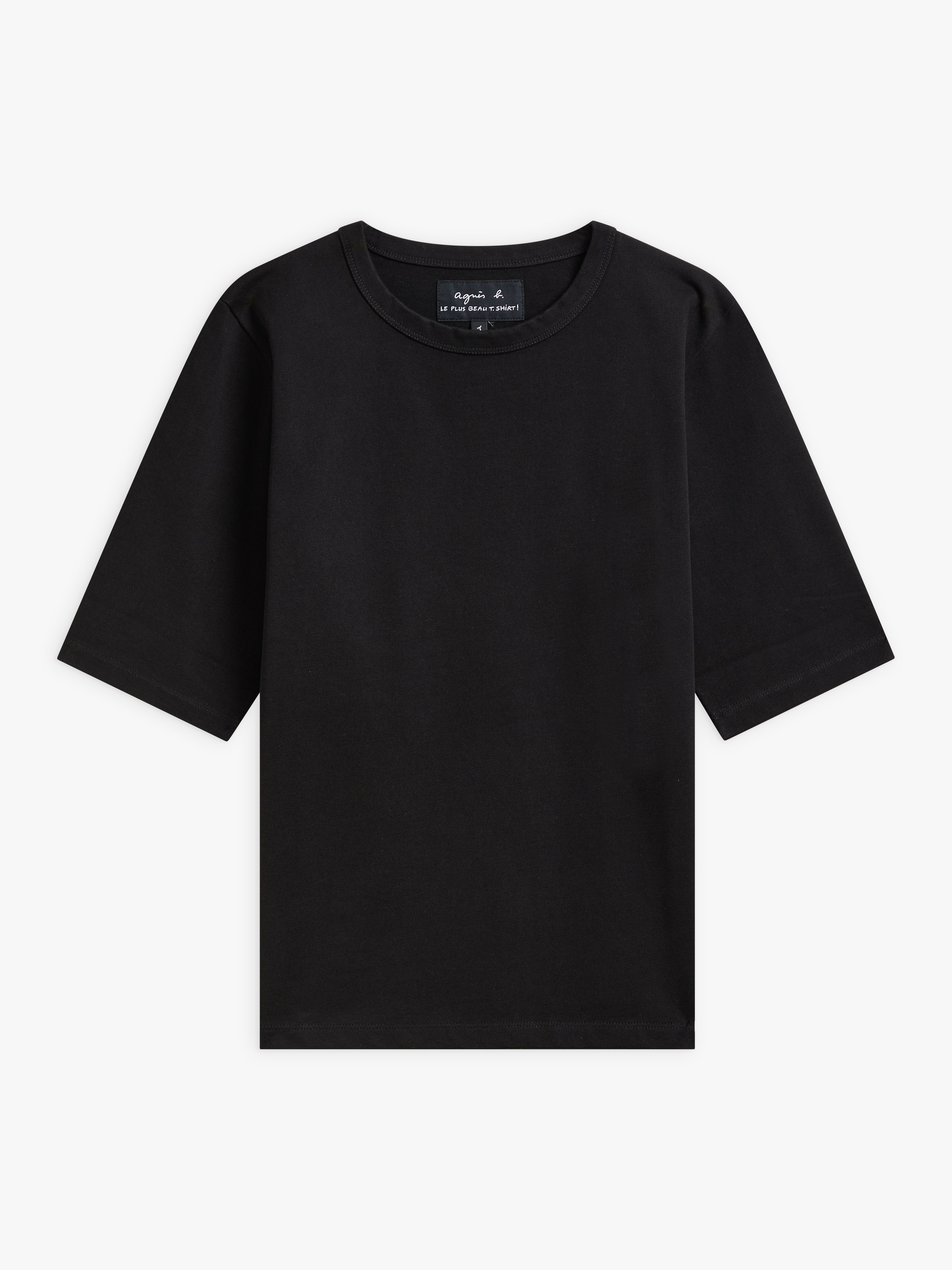 t-shirt Brando en coton noir