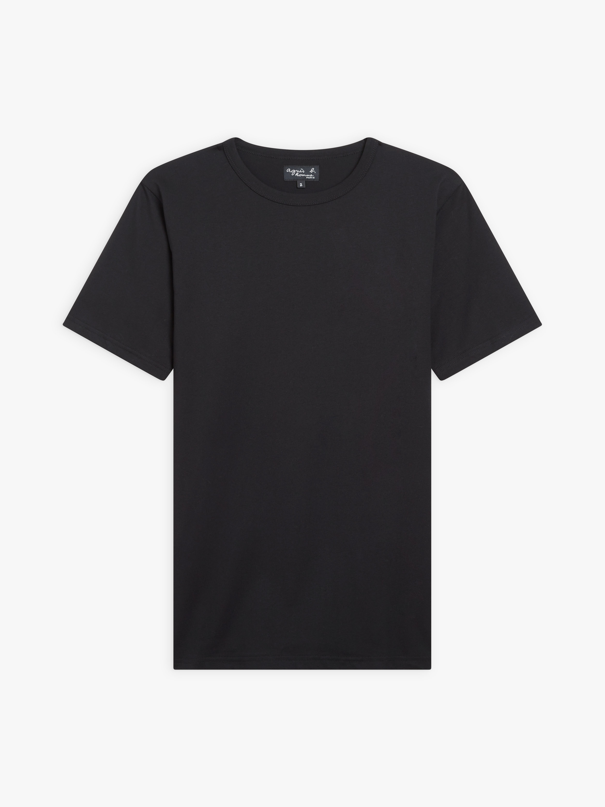 black cotton jersey Coulos t-shirt