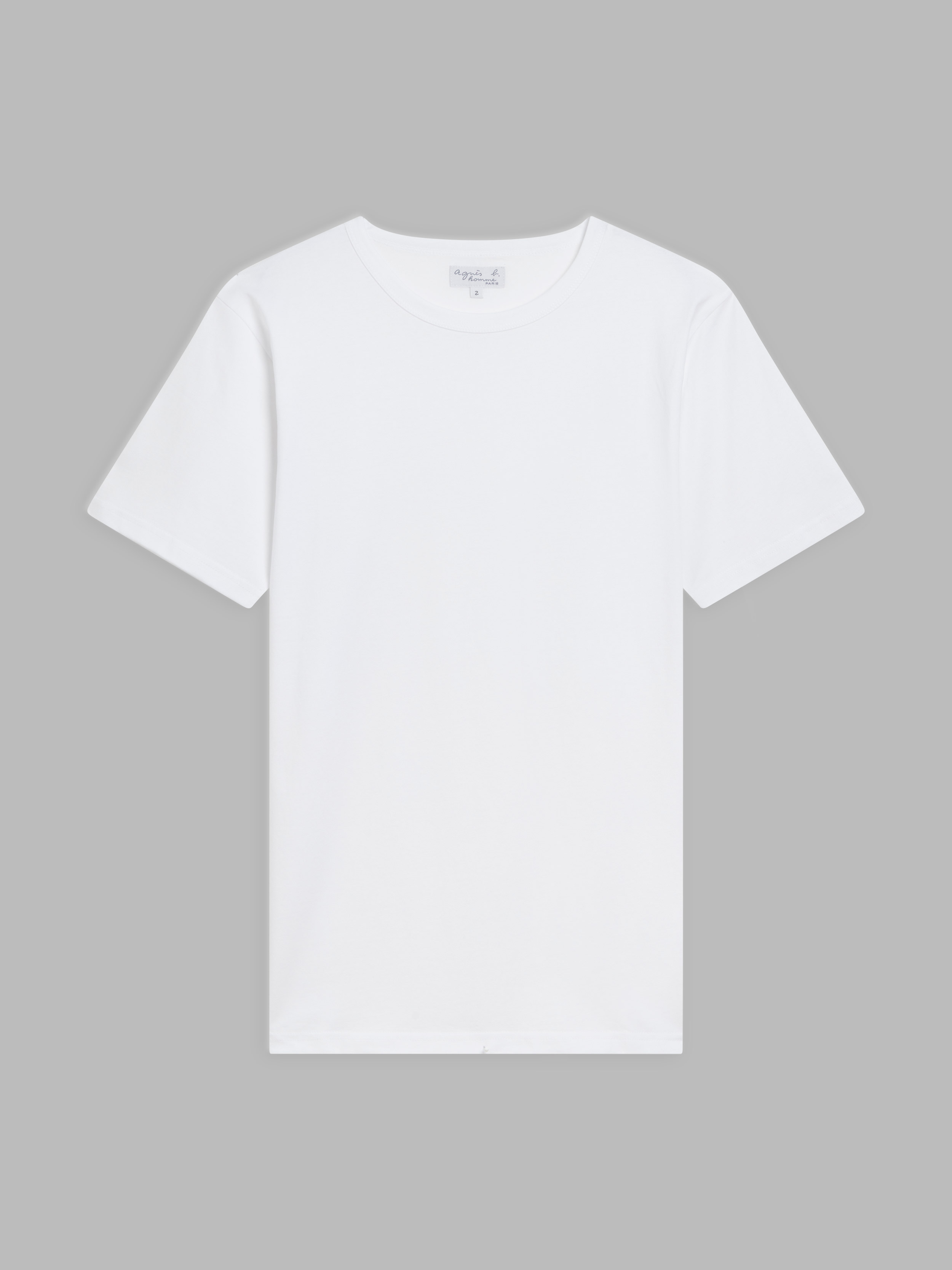 t-shirt Coulos en jersey de coton blanc
