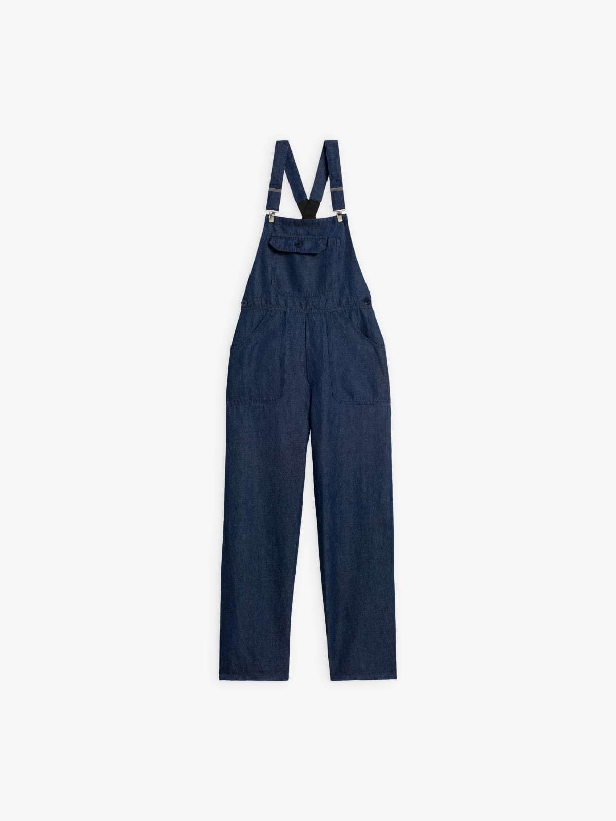 cotton denim dungarees with braces