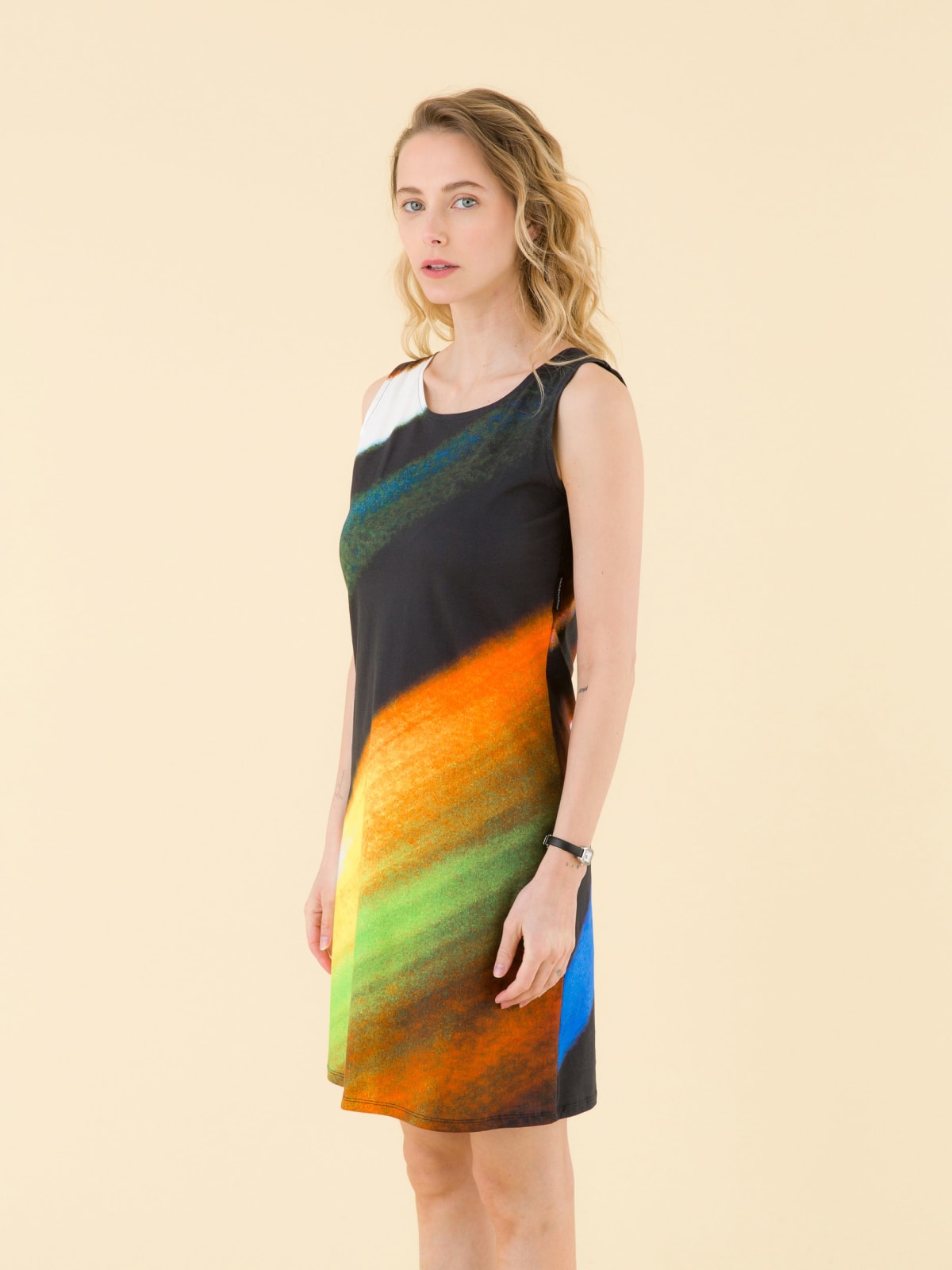 ●MOIFAIRE● STRING SLEEVELESS DRESS (3色) Barbie sleeveless cotton jersey dress