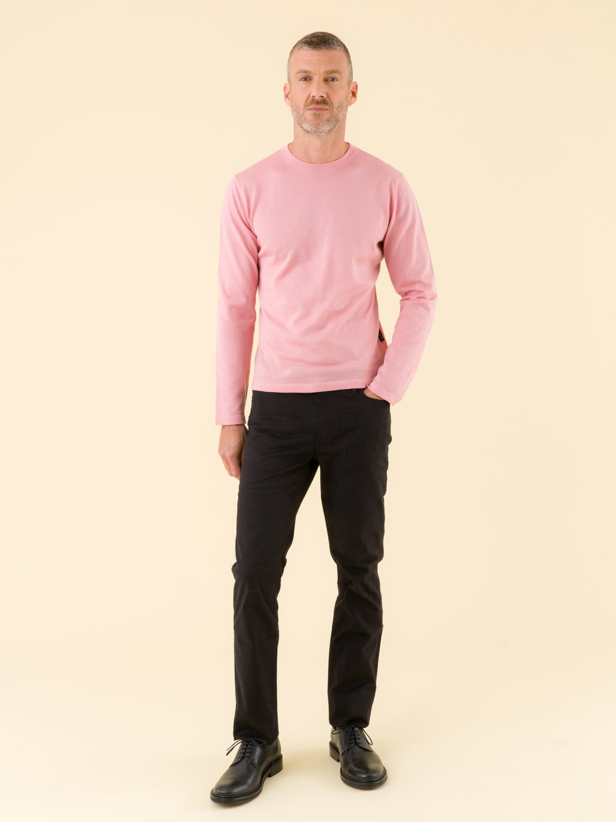 pink Park cotton pullover