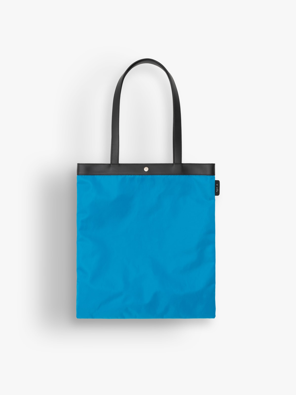 blue shoulder tote bag
