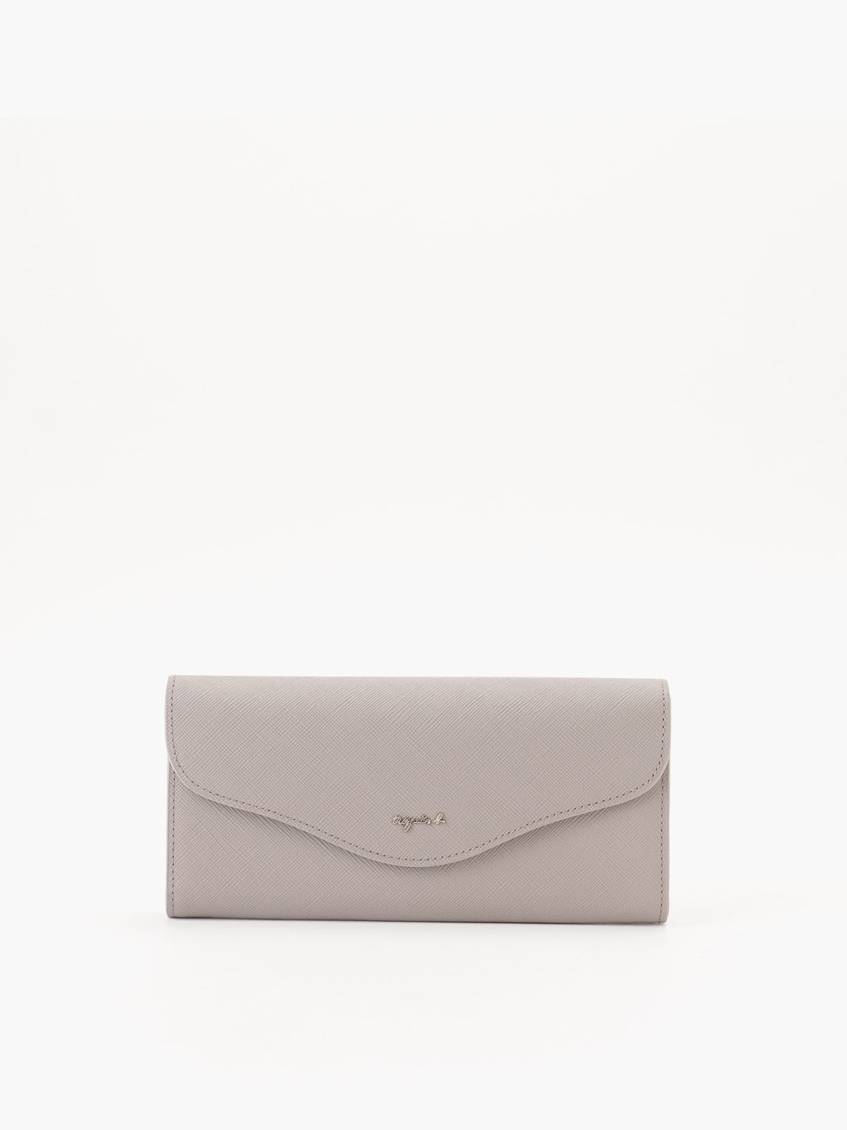 beige classic leather wallet