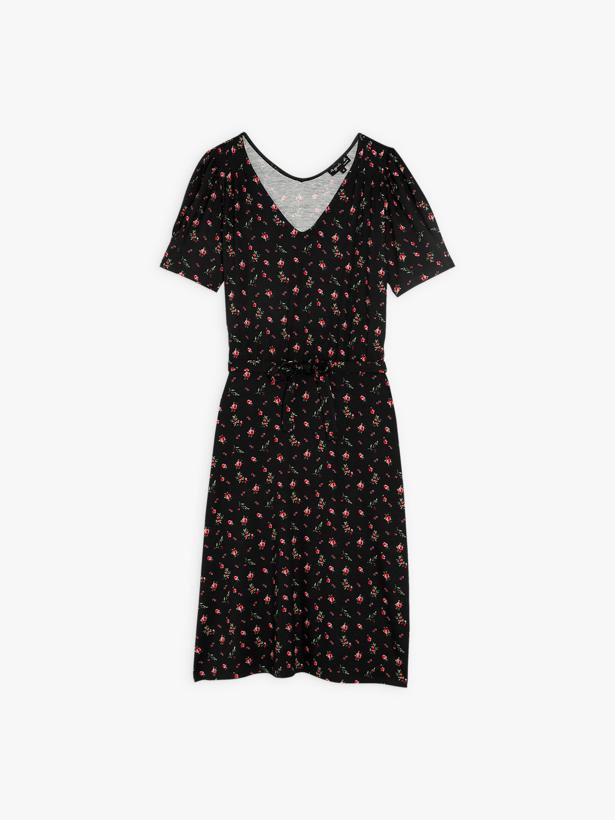 New Pommier dress in floral print jersey