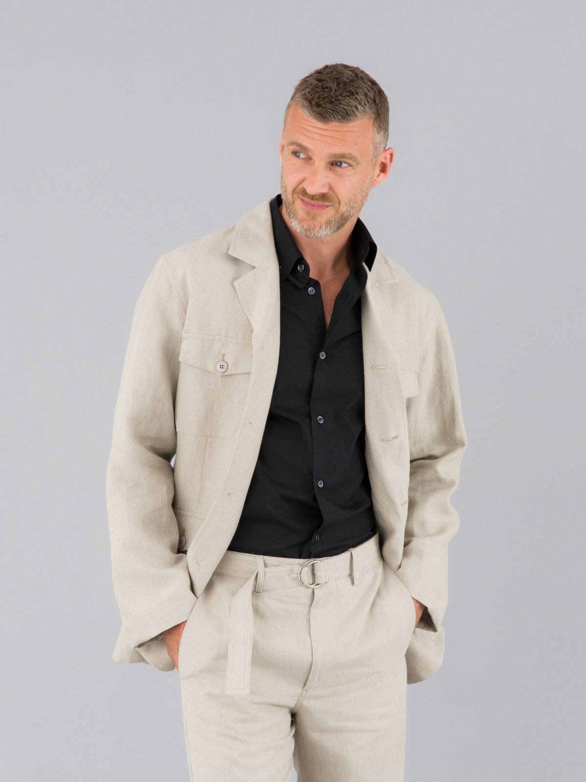 beige linen jacket beige linen jacket