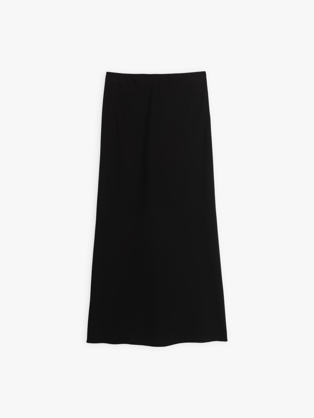 black long Tulipe skirt