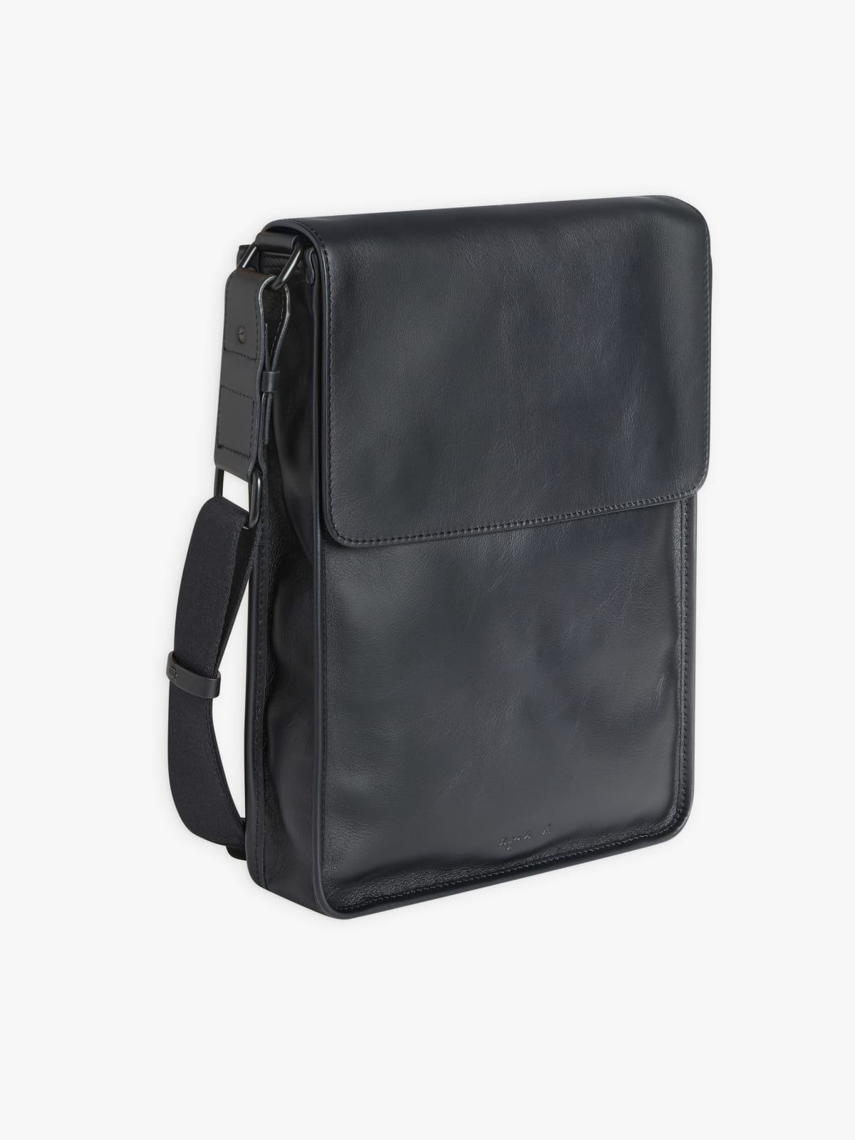 black leather Owen bag