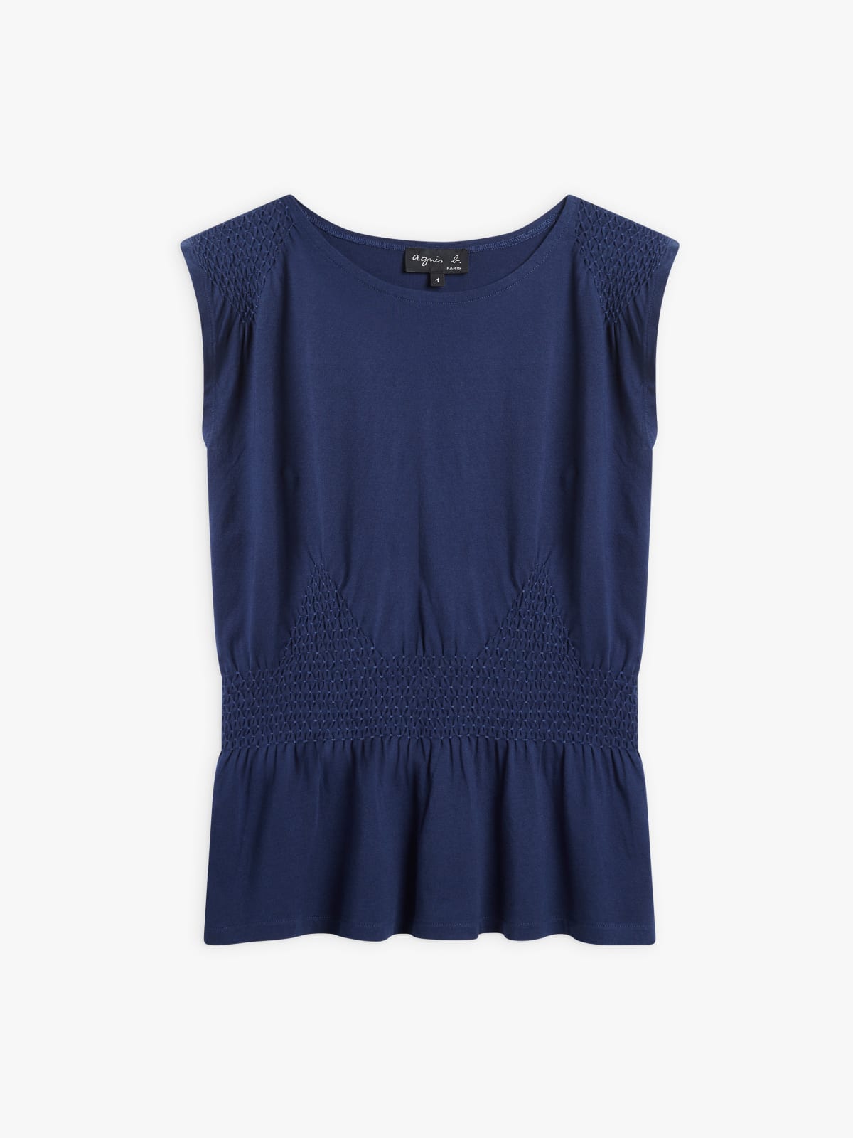 Tina Ruffle Sleeveless Tee Tina Ruffle Sleeveless Tee