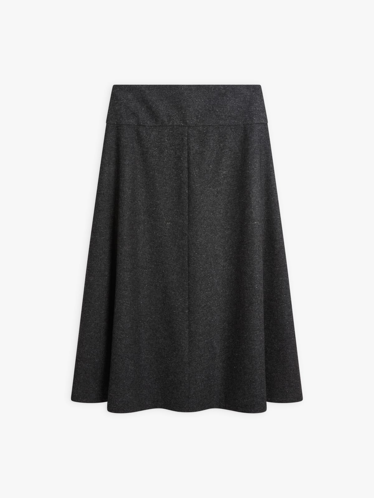 grey tweed woollen skirt