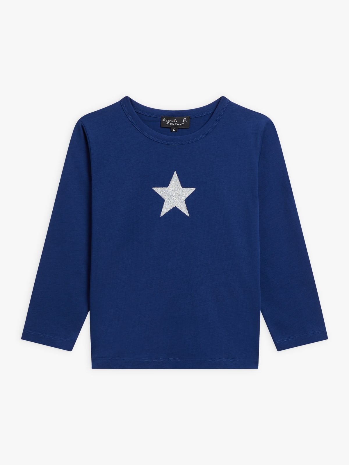 t-shirt blue Coulos star